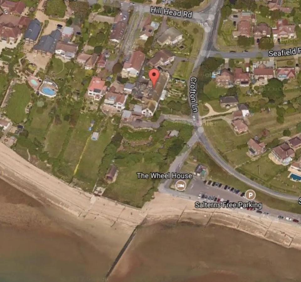 Hill Head Solent Sea View Beach Cottage מראה חיצוני תמונה